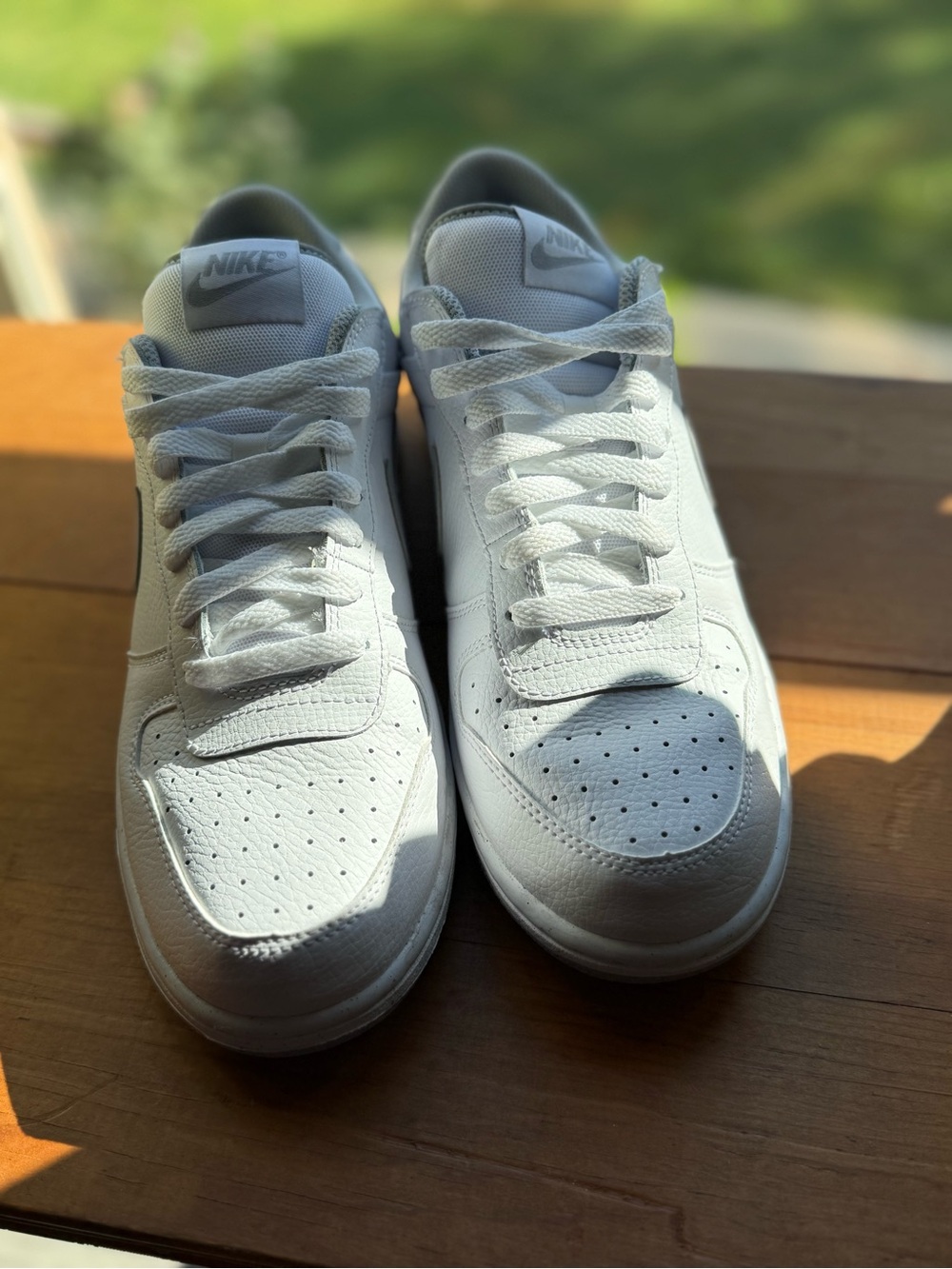 Nike All-White Big lows shoes